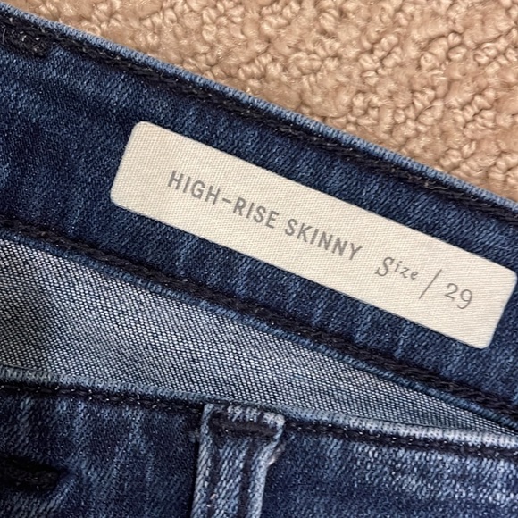 Pilcro and the Letterpress High-Rise Skinny Jeans Size 29 - Picture 3 of 8